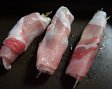 すだち香る～豚ロースの梅みょうが巻き作り方3写真