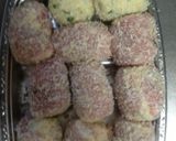 塩ヨーグルトポテトの揚げないとんかつ〜♪作り方4写真