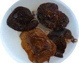 合挽ミンチと干し椎茸の中華そぼろ丼作り方1写真