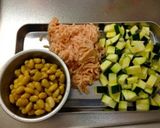 米粉ラップサンド*大豆のトマト煮作り方4写真
