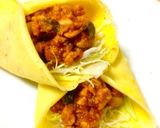 米粉ラップサンド*大豆のトマト煮作り方7写真