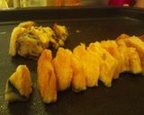 お好み焼き粉でおやつ　南瓜＆プルーン作り方2写真