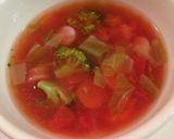 子供にも安心！優しいお野菜たっぷりスープ作り方3写真