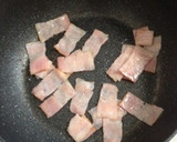 エリンギとベーコンのめんつゆバター炒め作り方2写真