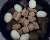 フライパンで簡単角煮作り方3写真