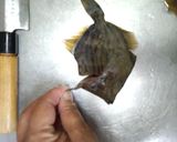 小さいカワハギの刺身・さばくよ♪作り方2写真