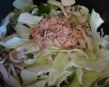 いつもの常備菜　ツナとキャベツの煮びたし作り方1写真