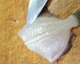 小さいカワハギの刺身・さばくよ♪作り方6写真