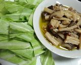 エリンギとキャベツの♡ジェノベーゼパスタ作り方1写真