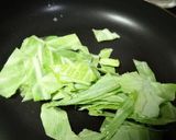 エリンギとキャベツの♡ジェノベーゼパスタ作り方2写真