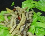 エリンギとキャベツの♡ジェノベーゼパスタ作り方3写真