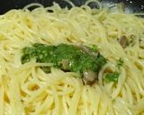 エリンギとキャベツの♡ジェノベーゼパスタ作り方5写真