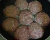 きのこソースのふっくらハンバーグ作り方4写真