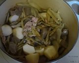 根菜たっぷりとろ～り豚汁作り方2写真