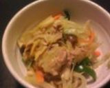豚肉と千切りキャベツのにんにく醤油炒め作り方15写真