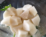 ♦梨とバナナと野菜のスムージー♦作り方2写真