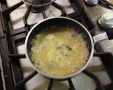 卵とほうれん草のおかゆ作り方5写真
