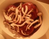 ✿レンジで簡単煮込みハンバーグ✿作り方5写真