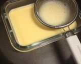 フライパンで作るなめらかプリン作り方3写真