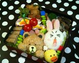 キャラ弁♪LINE ラインの仲間たち♡作り方7写真
