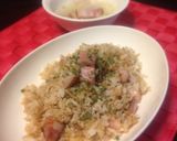かんたん♪コロコロベーコンチャーハン作り方3写真
