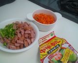あっちゅーまパラパラチャーハン作り方1写真