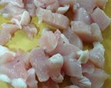 鶏里芋ごはん作り方2写真