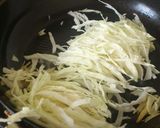 貧しい「五目」餡かけ焼きそば作り方5写真