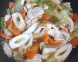 マルちゃん正麺deあんかけ焼きそば作り方3写真