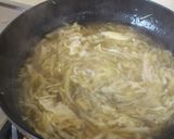 貧しい「五目」餡かけ焼きそば作り方9写真
