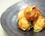 タコパーにぴったり！ベーコンチーズ焼き作り方5写真