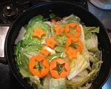 昆布だし☆白菜 豚 里芋 お腹満足スープ作り方2写真