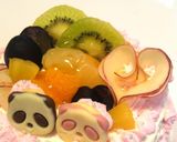 秋のフルーツ♡デコケーキ作り方12写真