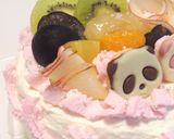 秋のフルーツ♡デコケーキ作り方13写真
