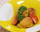 バジルソース香るイタリアンたこ焼作り方5写真