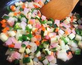 大人味のケチャップライス☀ズッキーニ作り方4写真