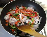 ガパオ・タイ風バジル炒めご飯作り方3写真