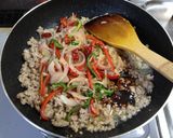 ガパオ・タイ風バジル炒めご飯作り方4写真