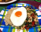 ガパオ・タイ風バジル炒めご飯作り方6写真