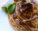 舞茸尽くしのパスタ バター醤油風味作り方7写真