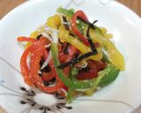 簡単☆パプリカの塩昆布あえ☆作り方4写真