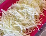 キャベツとパインのフルーツサラダ作り方1写真