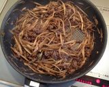 牛ごぼう〜ご飯がすすむおかず〜作り方5写真