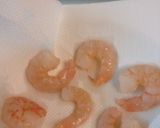 茄子と海老のミートソースパスタ作り方1写真