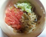 中華風☆冷奴作り方1写真