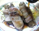 ポン酢で(´∀｀*)豚しそごぼう巻き作り方6写真