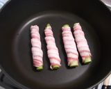 アスパラの豚しそ巻(´∀｀*)ポン酢がけ作り方4写真