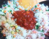 大人味のケチャップライス☀ズッキーニ作り方8写真