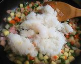 大人味のケチャップライス☀ズッキーニ作り方5写真