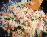 大人味のケチャップライス☀ズッキーニ作り方6写真